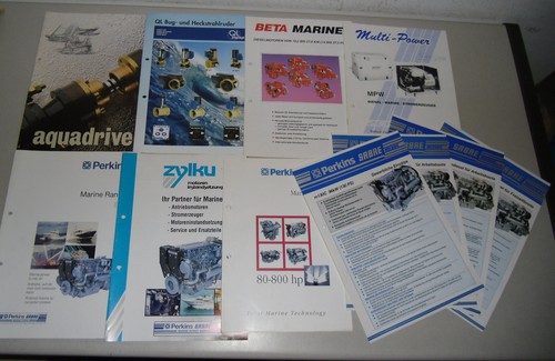 Assortment brochures and