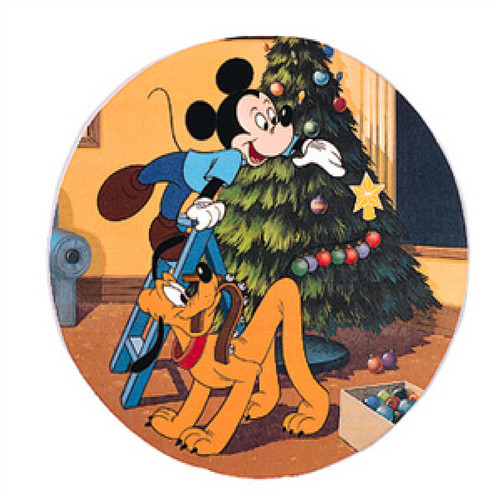 Wdcc pluto christmas tree - pluto's,