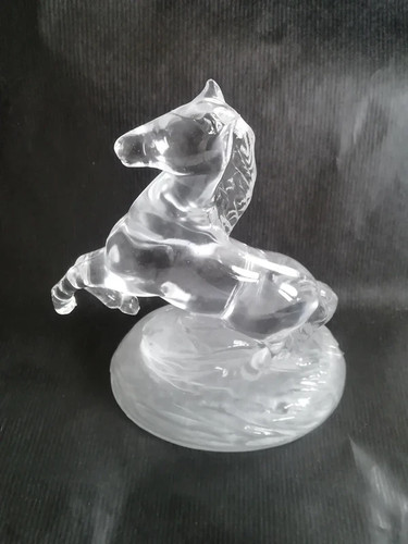 Cheval cabré cristal arques - cheval,