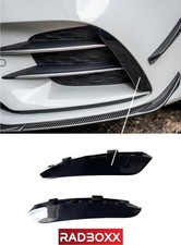 ✅AERO FLAPS Canards SET for Mercedes W177 AMG A35 Design L+R GLOSS BLACK