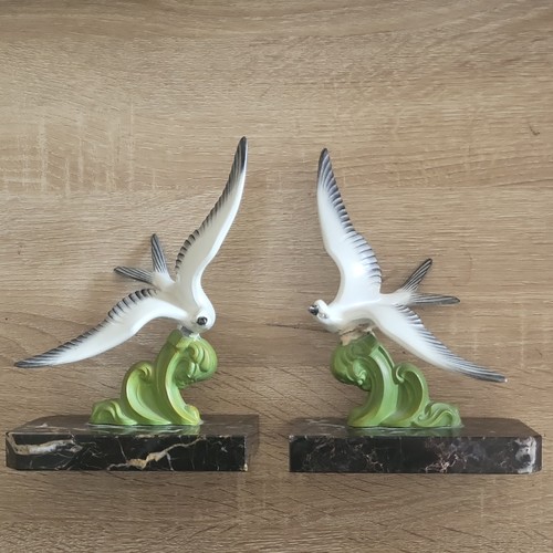 Paire serre livres oiseaux - paire,