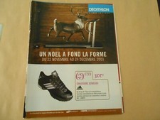 Advertising Advert 2003 Decathlon One Christmas Shoe Ozwegoo