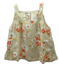 Absorba robe à brides beige