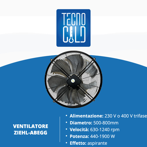 Ventilateur axial ziehl abegg - axial, ziehl-abegg