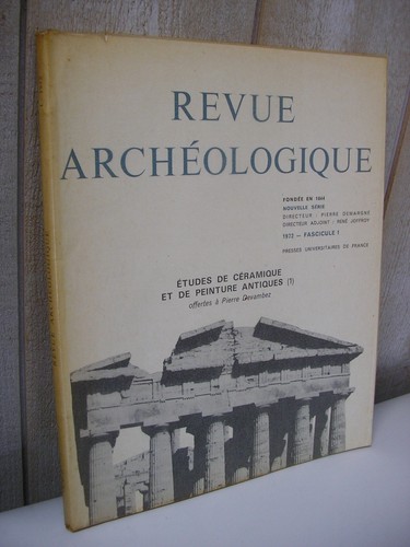 Revue archeologique 1972 1 - revue,
