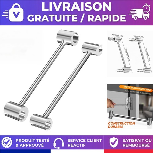 Clé réglage charnière - , porte