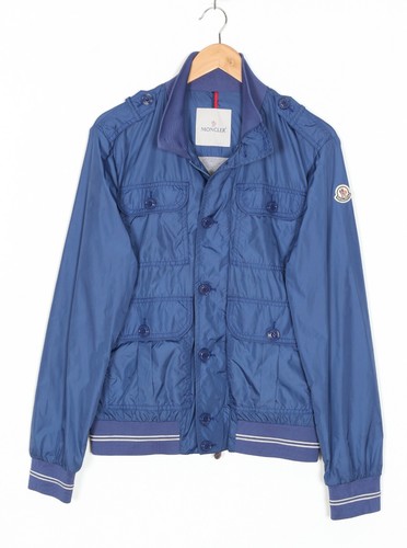 Blouson bomber coupe vent bleu