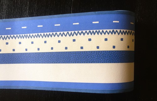 Rouleau frise murale - rouleau, bleu