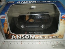 1/43 Lincoln Navigator noir SUV  1998 à 2003 Anson 80803 Neuf ~ Ford Expedition