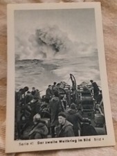 ww2 photo card u boat underwater hunting 10 by 7 STALINGRAD bis NUREMBERG