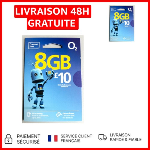 Cartes sim prépayées - 10,