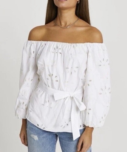 River island cream - island, broderie