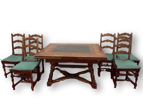 Table chaises bois - et, 6