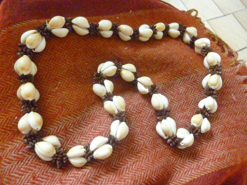 Collier coquillages - collier, de