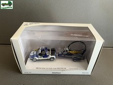 Miniature car Mega Leisure Motorcycle Wheel Michelin Tour France Norev at 1/43