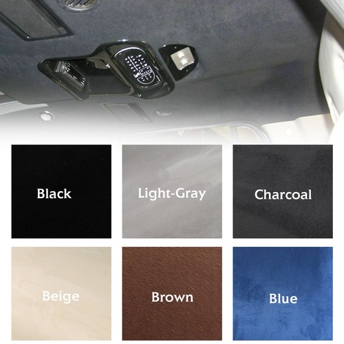 Auto foam backed suede - foam,
