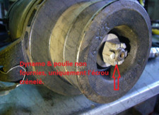 Ecrou crénelé dynamo Jeep