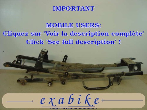 Arriere cadre pour - pour, honda