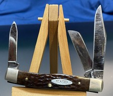 CASE XX BONE STOCKMAN KNIFE 6332 2 DOT  1978