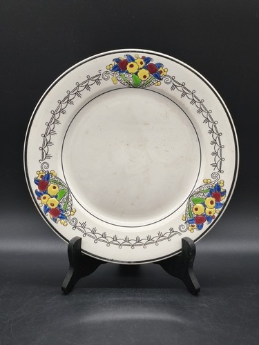 Assiette longwy faïence - assiette,