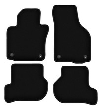 Tapis de sol en velours noir pour Volkswagen Golf V année 2003-2009 set 4 pièces