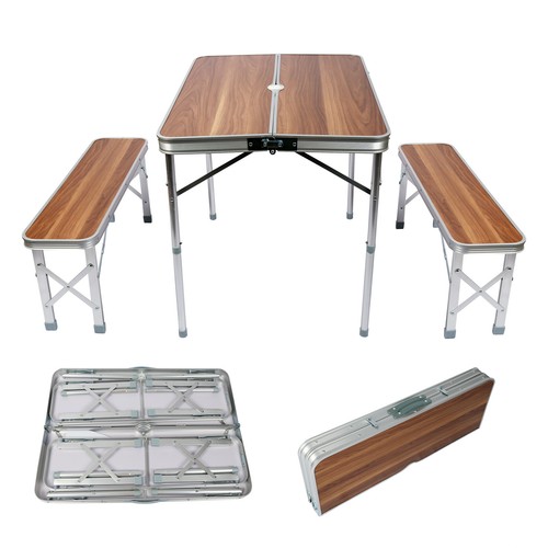 Table pliante valise alu - table,