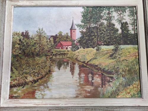 Peinture huile sur - à, l'huile