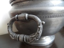 Etain XIXe  Superbe légumier