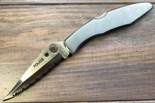 Ancien Couteau SPYDERCO POLICE COS7 NEUF+BOITE  VINTAGE KNIFE MESSER