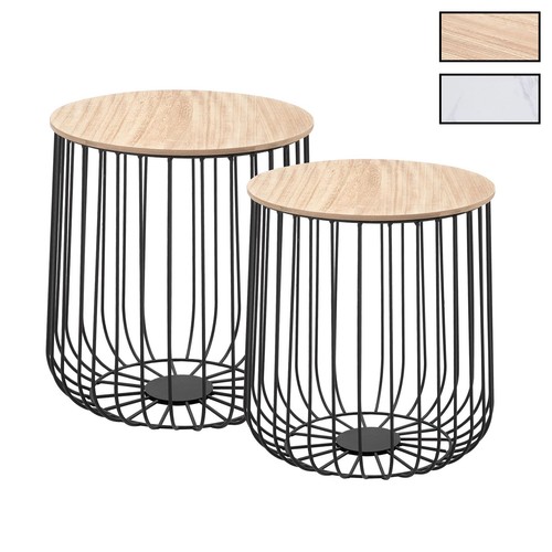 Lot tables d - 2, d'appoint