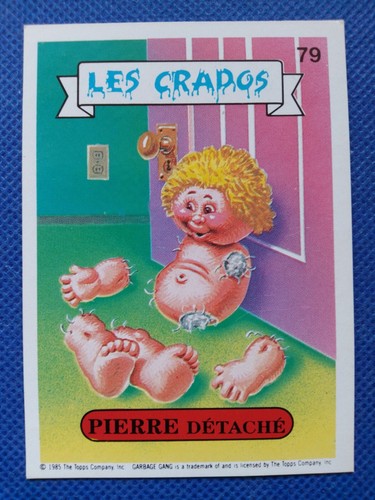 Les crados carte - crados,