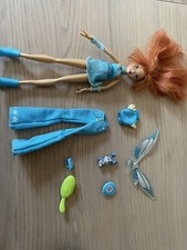 Mattel Doll Poupée Winx Club Bloom lapin Kiko + Accessoires