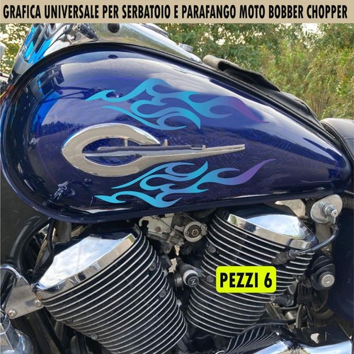 Kit autocollants moto bobber - autocollants,
