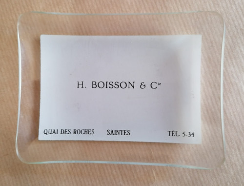 1960 empty pocket ashtray - empty,