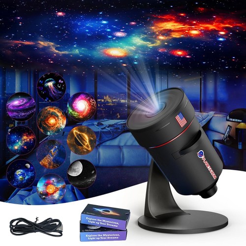 Galaxy projector white noise - galaxy,