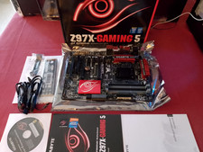 Carte Mère GIGABYTE Z97x-GAMING 5, LGA 1150, DDR3, HDMI, DVI, Boite, Accessoires