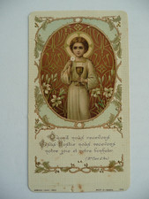 PIOUS IMAGE embossed.. edict Bouasse n 1245.. Jesus, Host