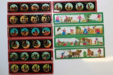 11 Plaques en verres pour lanterne magique