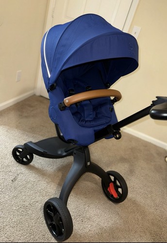 Stokke plory blue stroller - x-plory,