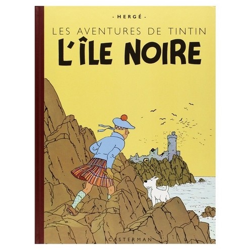 Album tintin île noire - de,