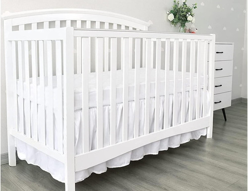 Jupe lit bébé blanche - jupe,