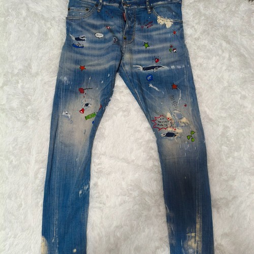 Dsquared2 denim pants baby - dsquared2,