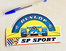 Antique 1972 DUNLOP SP Sport PASSERELLE 24 Hours Le Mans GP Tire Sticker