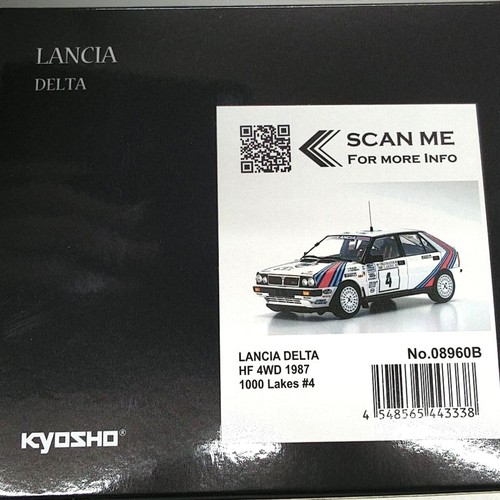 Kyosho lancia delta - lancia, 1987