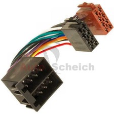 Car Radio Adapter Cable ISO Male for Peugeot 107 206 306 307 405 406 806 807