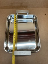 Demeyere Industry 5-Ply Stainless Steel 15.7 X 13.3-inch Roasting Pan