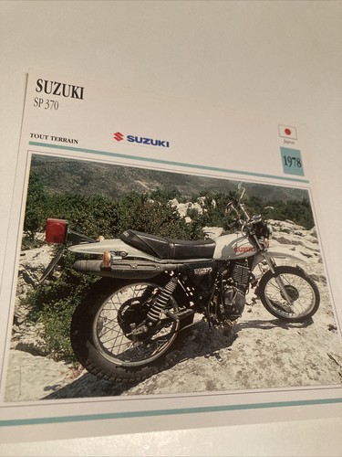 Suzuki sp370 1978 370 - suzuki,