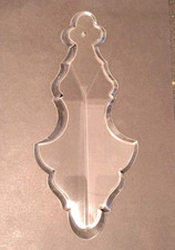 GRANDE PLAQUE PENDANTE EN