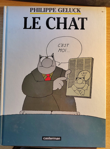 Chat philippe geluck - chat,