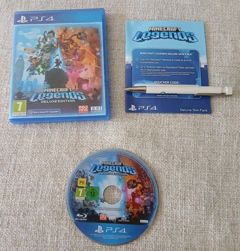 Jeu ps4 minecraft legends - ps4,